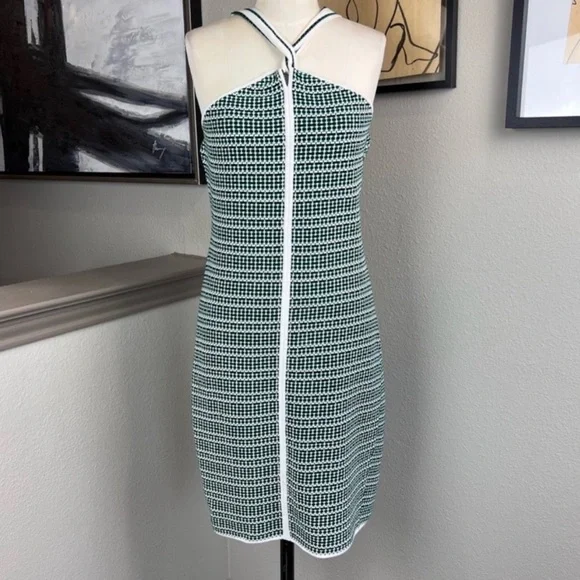 Etcetera | Dresses | Etcetera Green Black White Cove Bodycon Knit Halter Dress | Poshmark Etcetera | Dresses | Etcetera Green Black White Cove Bodycon Knit Halter Dress | Poshmark